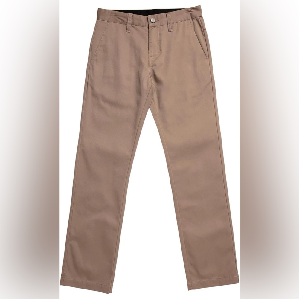 Volcom VMONTY Modern Fit Pant Khaki Stretch  Men’s 29W NWT